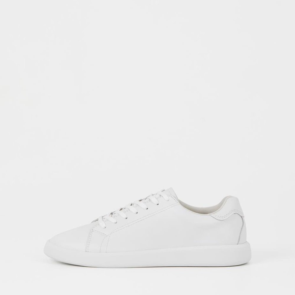 Vagabond Maya White Leather Sneakers